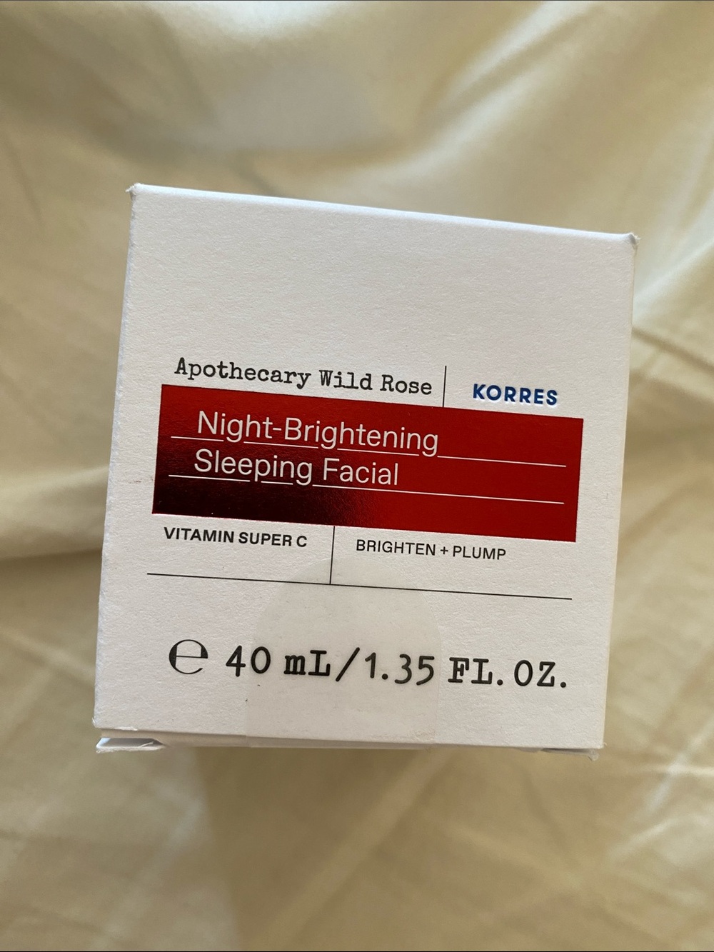 Korres Wild Rose Night-Brightening Sleeping Facial new with box - Picture 4 of 5